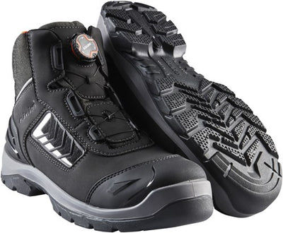 Chaussure de sécurité Blåkläder 2453 s3 high boa | orange noir | taille 48 - 00.183.007.48