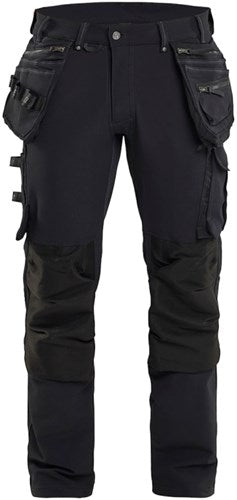 Blåkläder pantalon de travail extensible dans 4 directions x1900 19981644 | noir | taille c46 - 7330509657737