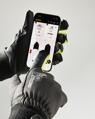 Blåkläder gants de travail touch 2876 | gris anthracite | taille 7 - 7330509896167