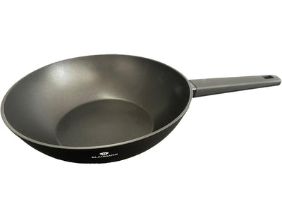 Poêle wok argent noir Blaumann ø28cm