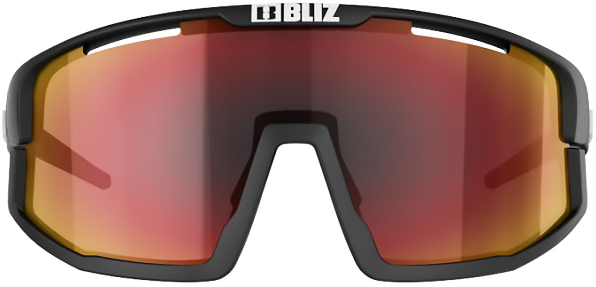 Bliz vision marron avec lunettes multisports rouges