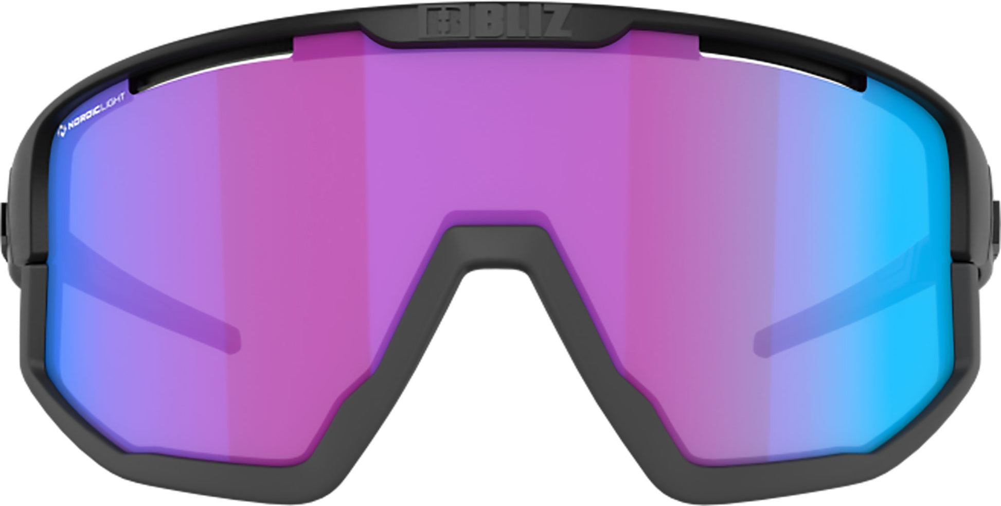 Bliz vision nano-optique | nordic light begonia violet w blue multi - lunettes de sport