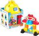 Casque Mega Bloks Bouw avec 20 pièces de construction