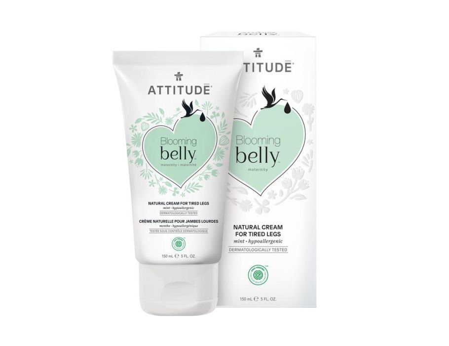 Attitude crème naturelle pour les jambes fatiguées menthe