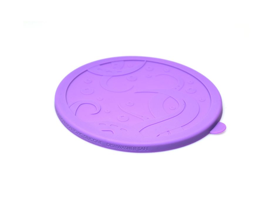 Couvercle bento à eau bleue - tasse de phoque jumbo - violet