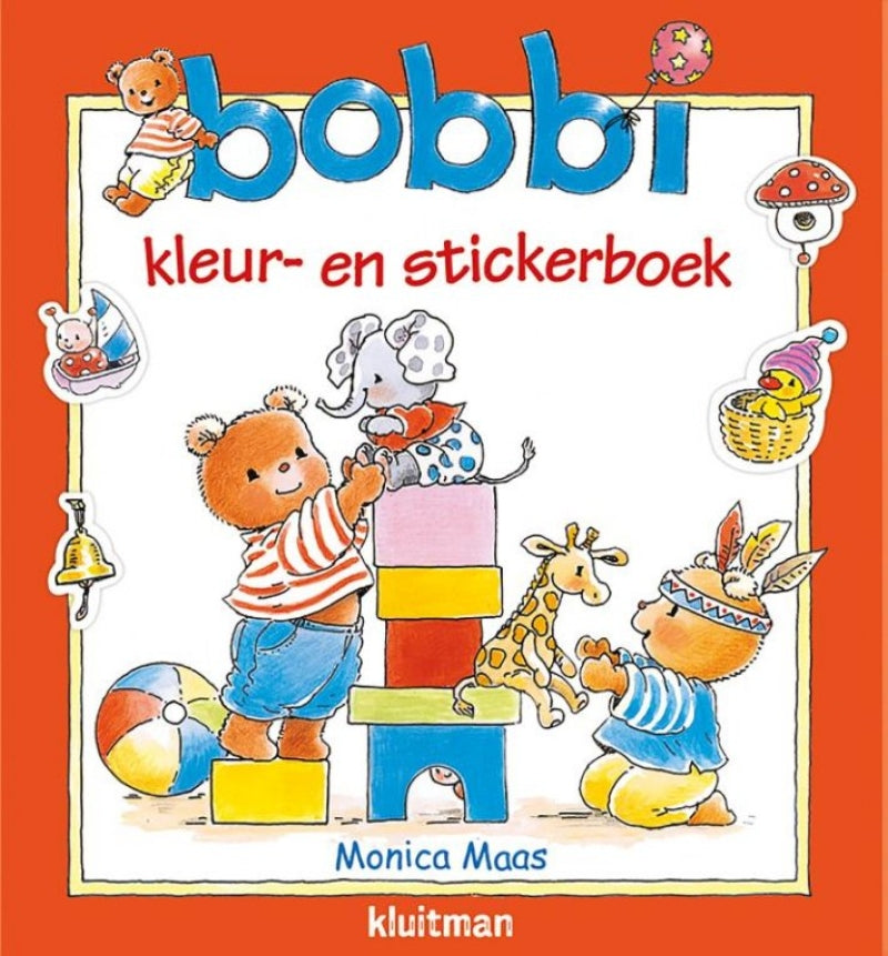L'éditeur Kluitman Bobbi Color StickerBoek
