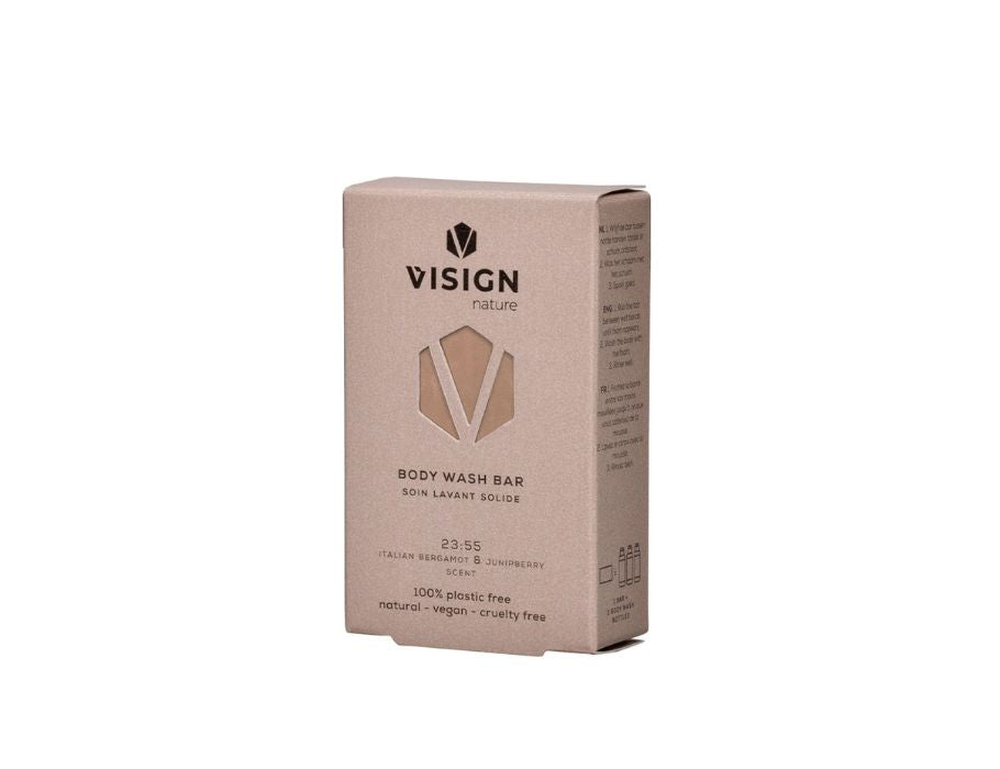 Visign Nature Body Wash Bar Il est de cinq à douze