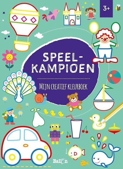 BONGERS TOYS Play Champion My Creative Color Book 96 Page APOS; S
