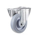Roue Fixe Tarse 125mm. TPE extra silencieux