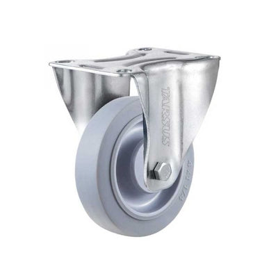 Tarse Roulette fixe 100 mm. TPE extra silencieux