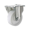 Roue Fixe Tarse 125mm. blanc