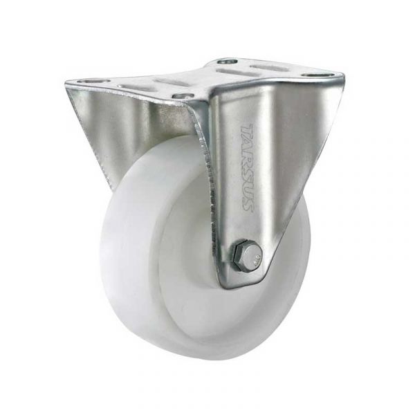 Roue Fixe Tarse 125mm. blanc