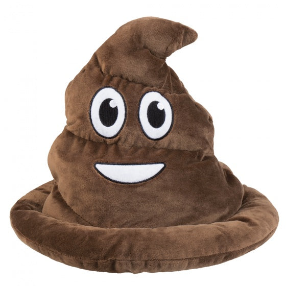 Boland Hat Poep Emoticône Unisexe 30 cm brun