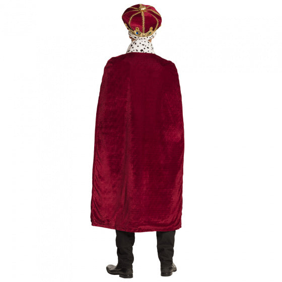 Boland Costum Set Majesteit Unisexe Polyester rouge One-taille
