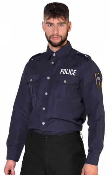 Boland Politieblouse Polyester hommes bleu foncé taille 50-52