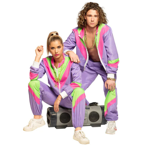 Boland rétro Tracksuit Ladies Polyester Taille L