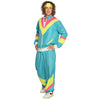 Boland rétro Tracksuit Men's Polyester Blue Size XL
