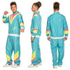 Boland rétro Tracksuit Men's Polyester Blue Taille m