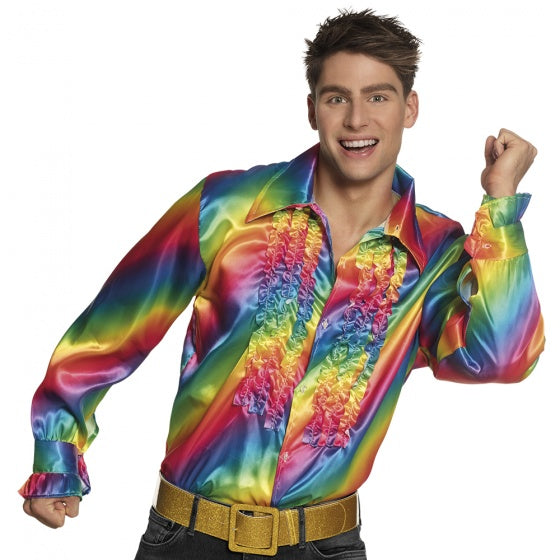 Boland St. Party Shirt Rainbow Taille xl