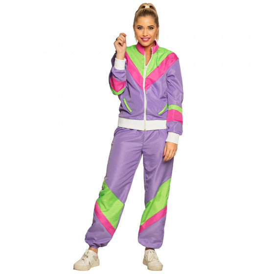 Boland rétro Tracksuit Ladies Polyester Taille L