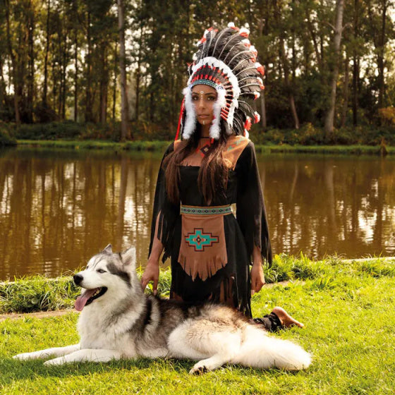Boland habiller costume indien She-wolf dames taille 36-38