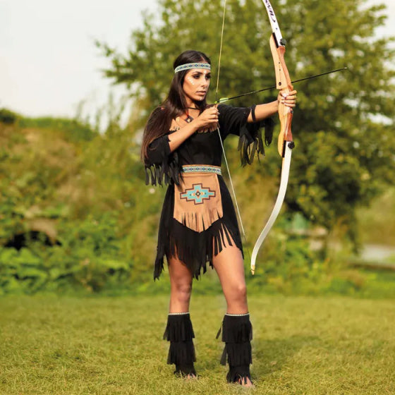 Boland She-Wolf Indian costume dames marron taille 40 42