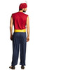 Boland habiller le costume aziz le rouge bleu foncé des hommes taille m l
