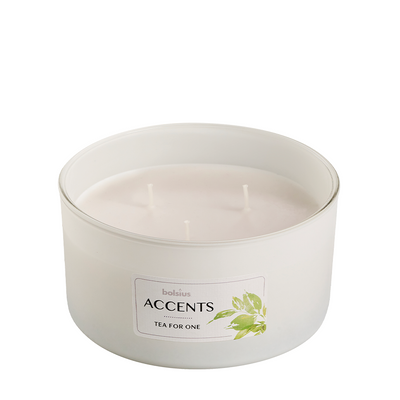 Bolsius accents de verre parfumés thé multi-mèches pour un 75 137 mm
