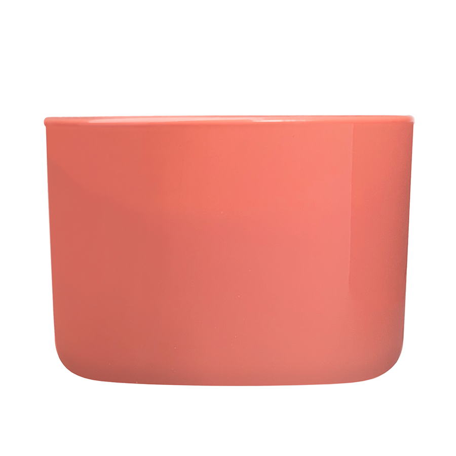 Bolsius verre parfumé true love sunkiss orange fleurs blanches 63 90mm