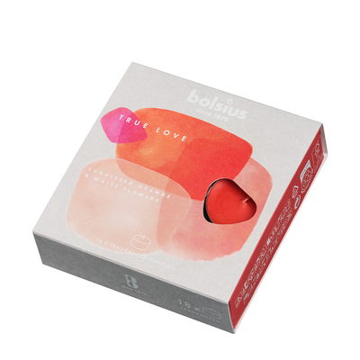 Bolsius Bolsius True Love Odor Waxin Lights 18 pièces