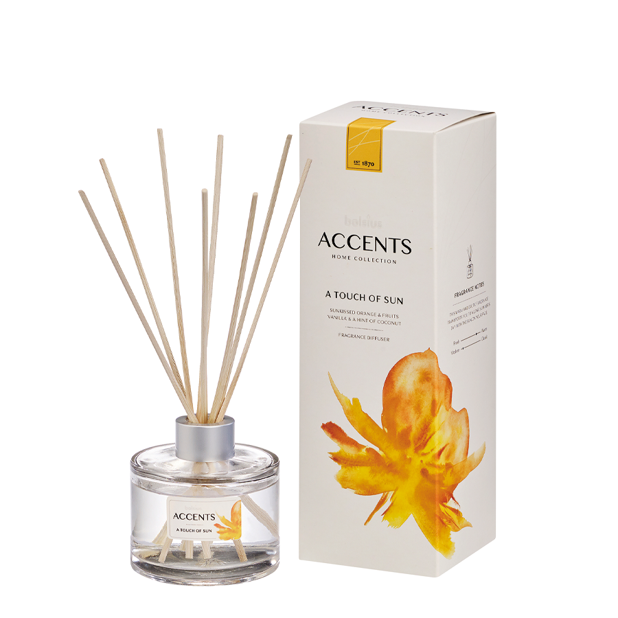Le diffuseur d'arômes Bolsius accentue une touche de soleil 100ml