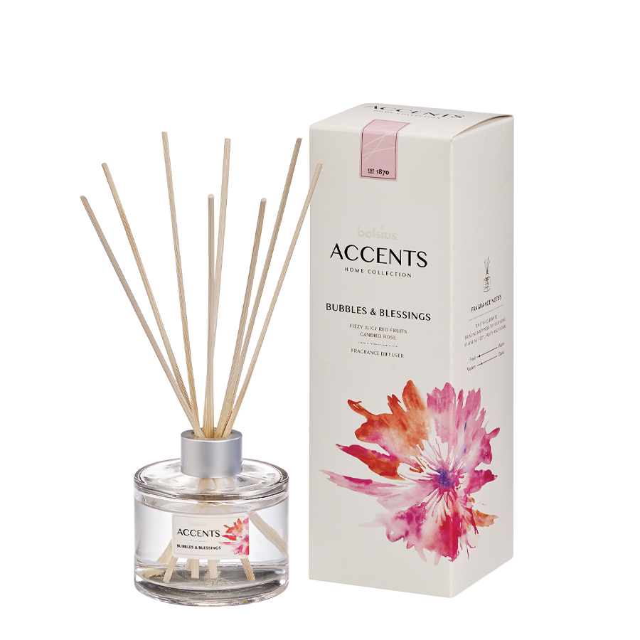 Bolsius diffuseur d'arôme accents bulles bénédictions 100ml