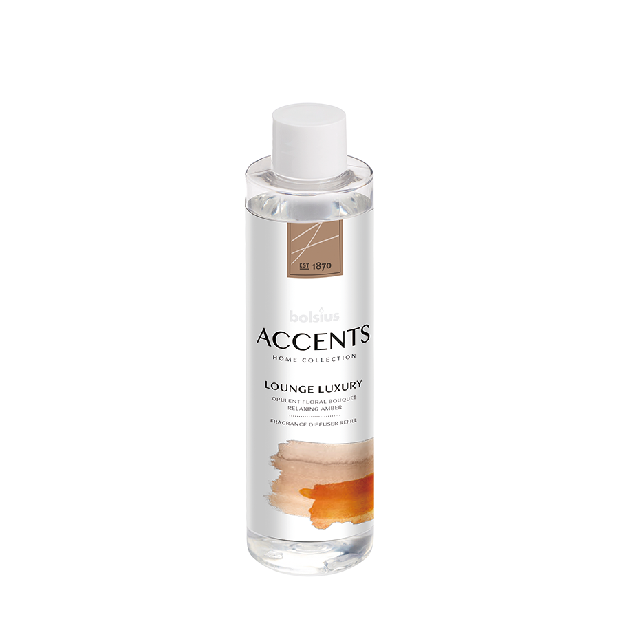 Bolsius diffuseur d'arômes accents lounge recharge de luxe 200ml