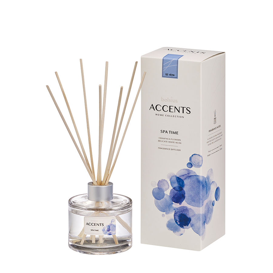 Le diffuseur d'arômes Bolsius accentue le temps du spa 100 ml