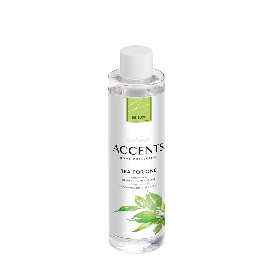Le diffuseur d'arômes Bolsius accentue le thé pour une recharge 200 ml