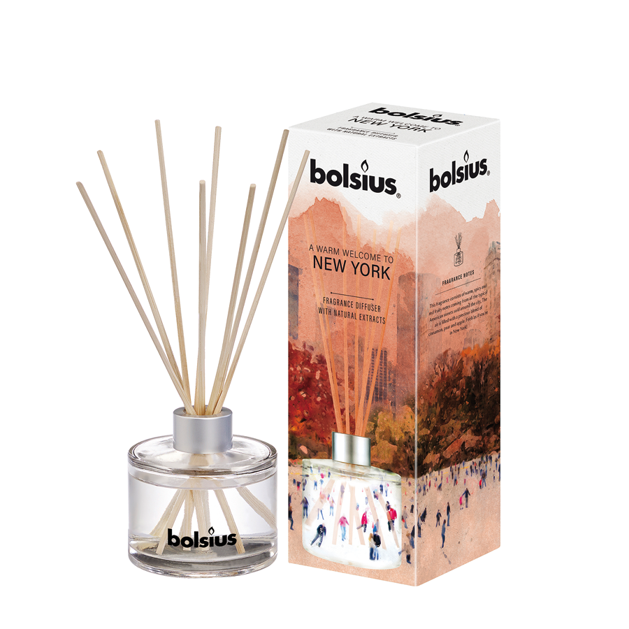 Diffuseur d'arômes Bolsius autour du monde new york 100ml