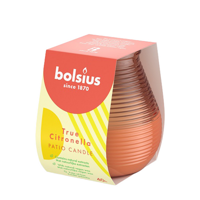 Bolsius True Citronella Bandle Coral Patio