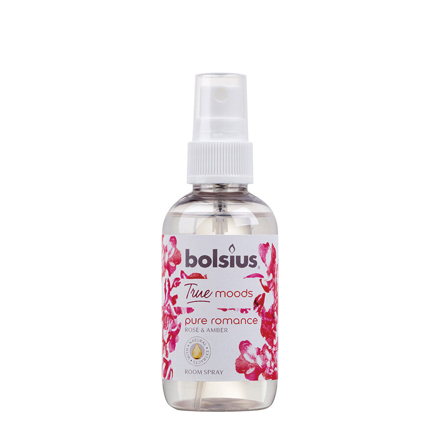 Bolsius spray d'ambiance true moods pure romance 75ml