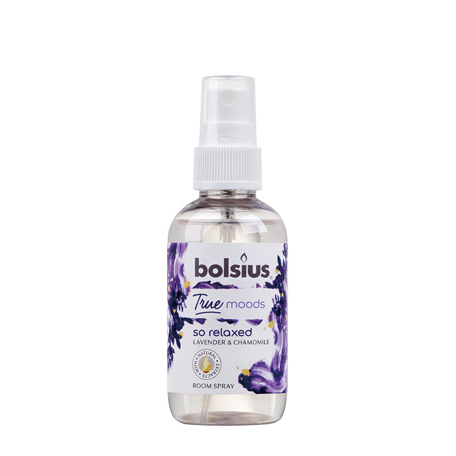 Bolsius spray d'ambiance vraies humeurs si détendues 75ml