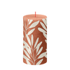 Ty bolsius bougie rustique silhouette rus rose 130 68mm