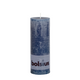 Bougie pilier rustique Bolsius bleu foncé 190 68mm