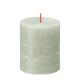 Bougie pilier rustique Bolsius vert brumeux 80 68mm