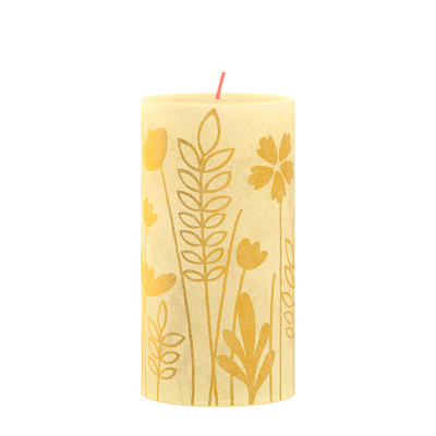 Bolsius Bolsius Stub Candle Silhouette Botel avec imprimé 13x6,8 cm