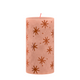 BOLSIUS STUT CANDLE RUSTIC 13 x 6,8 cm Caramel crémeux avec imprimé