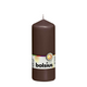 Bougie pilier Abi bolsius marron 150 58mm