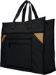 Sac shopping toile large noir
