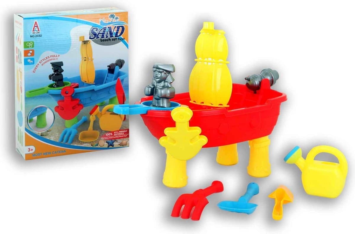 Jonotoys Sand Beach and Water Set 14 pièces