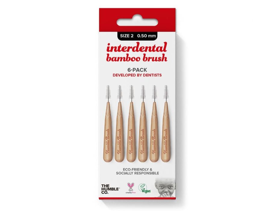 The Humble Co. Brosse interdentaire 6 St Red 0,50 mm