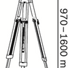 Accessoires Bosch bt 160 trépied professionnel | pliable - 0601091200