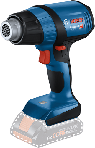 Hg bosch bleu g 18v-50 professionnel | pistolet thermique sans fil | 18v | 300 - 500 °C - 06012a6500